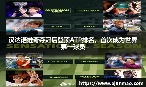 汉达诺维奇夺冠后登顶ATP排名，首次成为世界第一球员