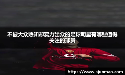 不被大众熟知却实力出众的足球明星有哪些值得关注的球员